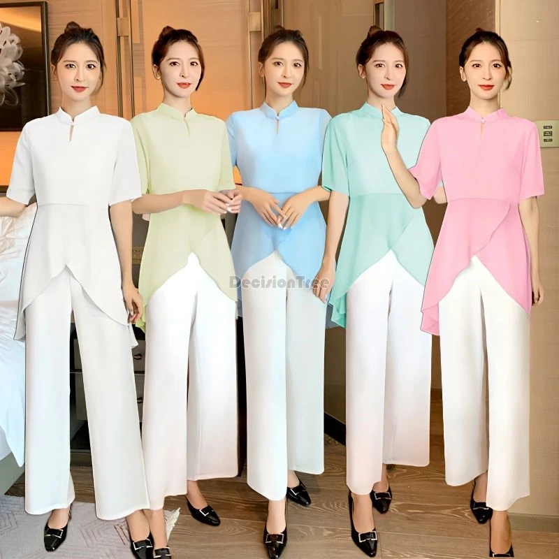 2024 винтажная простая искусственная терапия ног и режим ванны в китайском стиле