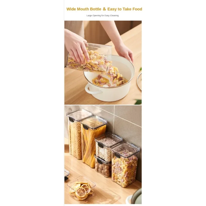 Герметичный пластиковый контейнер для хранения пищевых продуктов высушенные