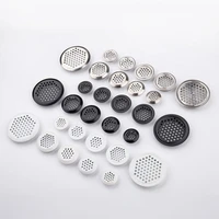 510pcs round cabinet air duct vent steel louver mesh hole plug decoration cover wardrobe grille ventilation systems dia19 53mm