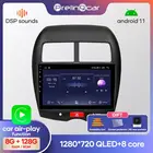 Prelingcar для Мицубиси АСХ 2010 2011 2012 2013 2014 2015 2016 авто магнитолы До 4G+64G Android 10 8-ЯДЕР DSP Навигация GPS устройство For Mitsubishi ASX C4 Peugeot 4008 Андроид 10 автомагнитола нет магнитола 2 din DVD