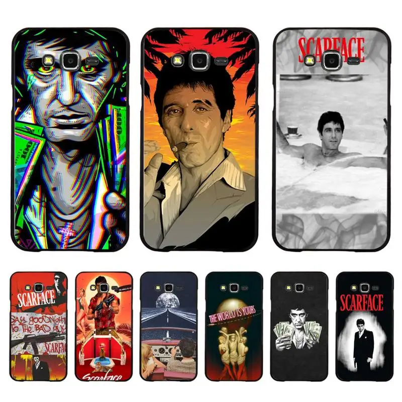 

Scarface 1983 film Al Pacino movie Phone Case For Samsung Galaxy J4plus J6 J5 J72016 J7prime cover for J7Core J6plus