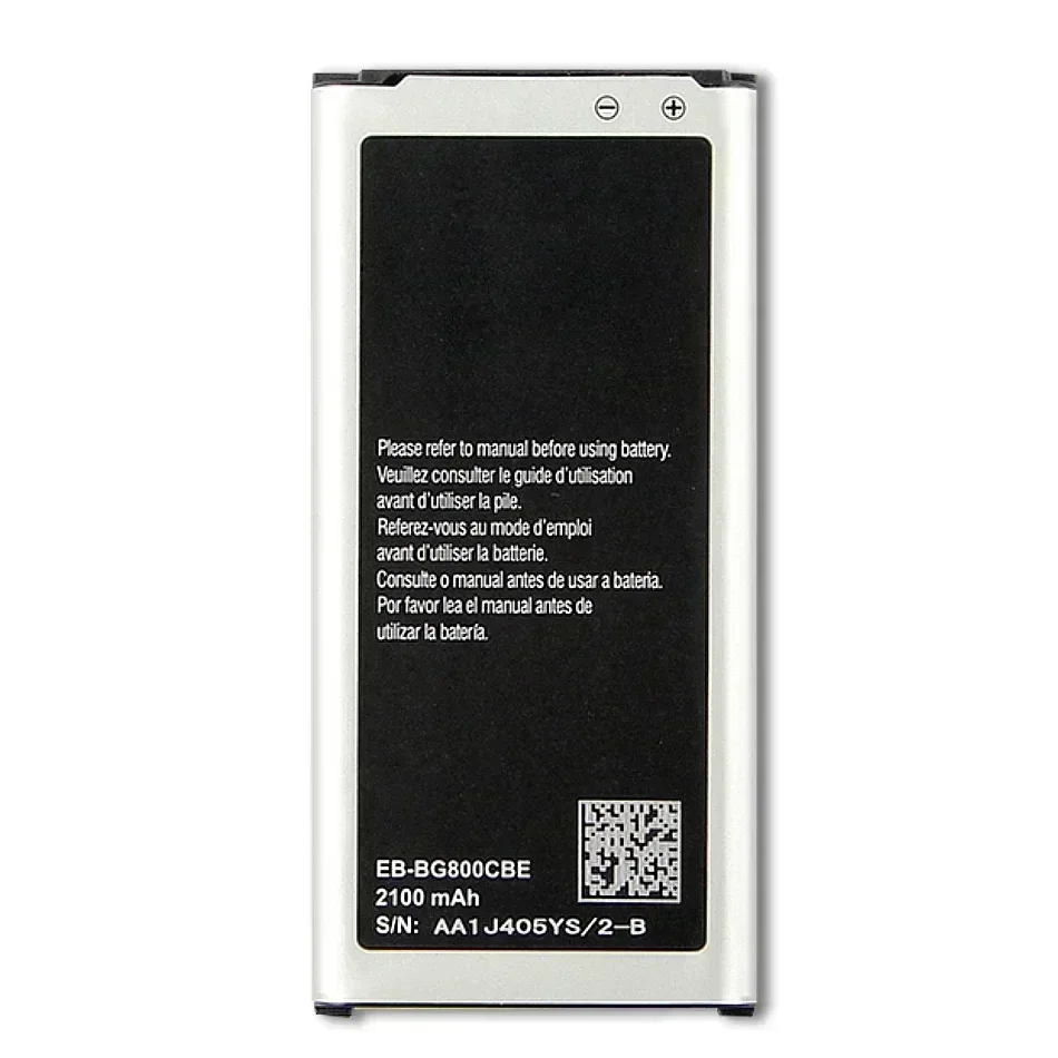 Аккумулятор EB-BG800BBE 2100mAh Мобильный телефон для Samsung Galaxy S5 Mini S5mini G800F G800H Smartphone Battery