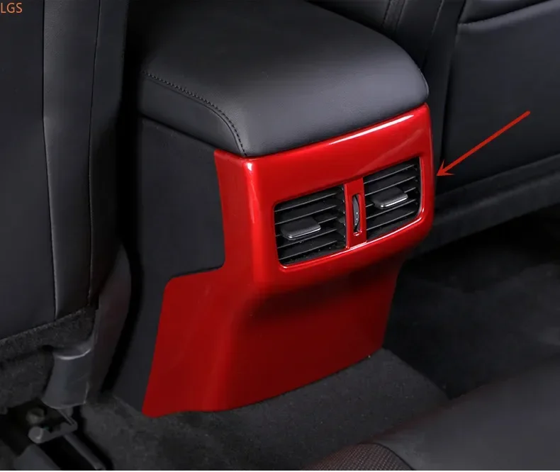 Для Mazda 3 AXELA 2020-2021 Высококачественный ABS хромированный задний кондиционер