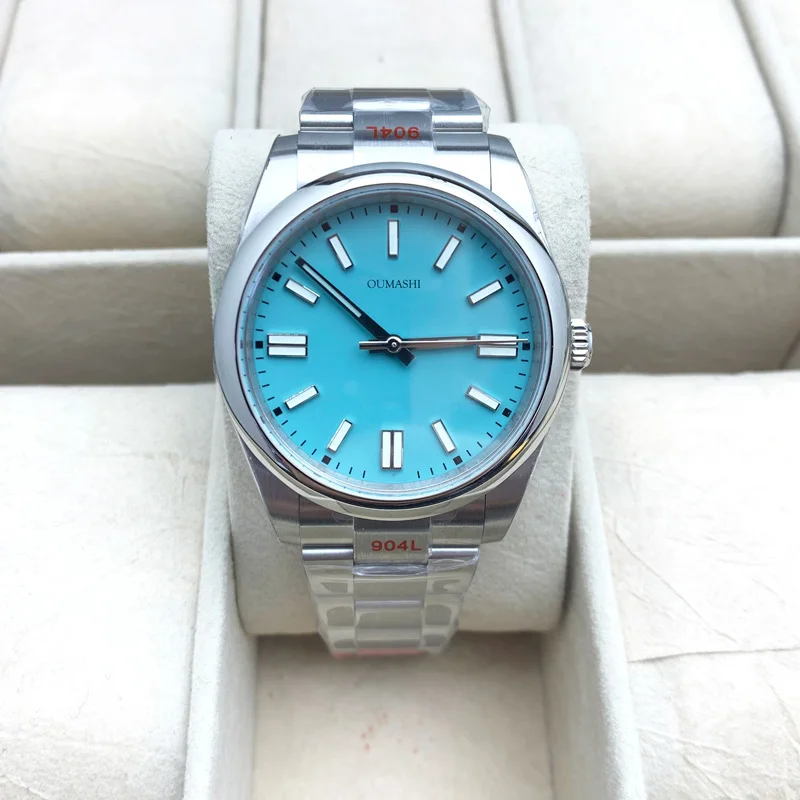 

31 36 41mm Mechanical Watch Automatic Watch Sapphire Glass 316 Stainless Steel Luminous Waterproof Miyota 8215 Movement Blue
