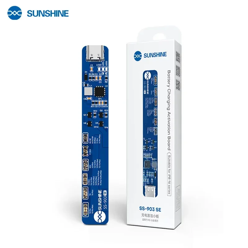 SUNSHINE SS-903-SE Плата активации зарядки аккумулятора для IP8-16PM, регулируемый выход 4,2 В, автоматически соответствует протоколу аккумулятора (art.: 3920cb4045f7c) - 3920cb4045f7c