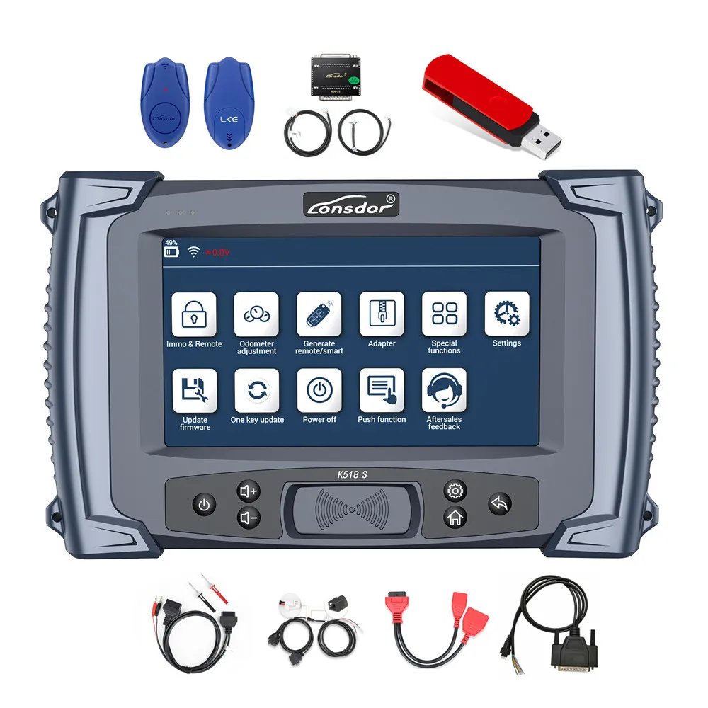 Программатор ключей Lonsdor K518S K518 для всех типов с кластерной калибровкой