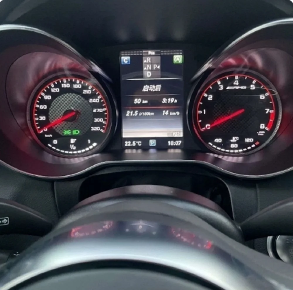 Самая высокотехнологичная цифровая приборная панель с ЖК-дисплеем для Mercedes-Benz