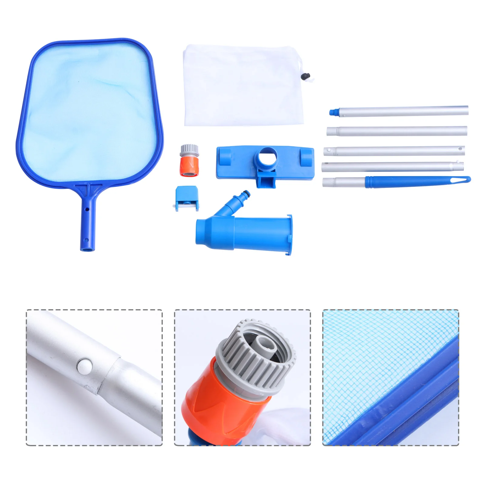 

Leaves Pool Vacuum Brush Vacuums Jet Underwater Cleaner Cleaning Tools Swimming Supplies Splitter