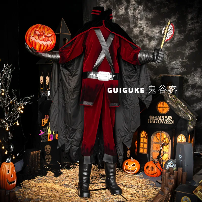 Большой дом с приведениями на Хэллоуин парк аттракционов Электрический