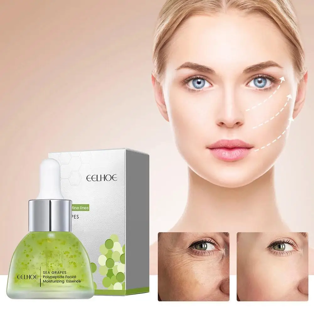 

35ml Sea Grape Face Serum Eye Fade Lines Hydrating Remove Wrinkle Firming Serum Serum Essence Brighten Skin Lifting Moistur B5Z1