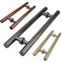 Thickened stainless steel door handle glass door handle wooden door metal door sliding door handle(DG3559)