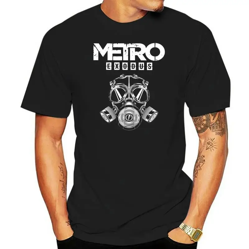

Soft Slim Cotton Video Game Metro Exodus New Design For Unisex T-shirt Casual Style Direct Print Classic O-neck Tee Wholesale