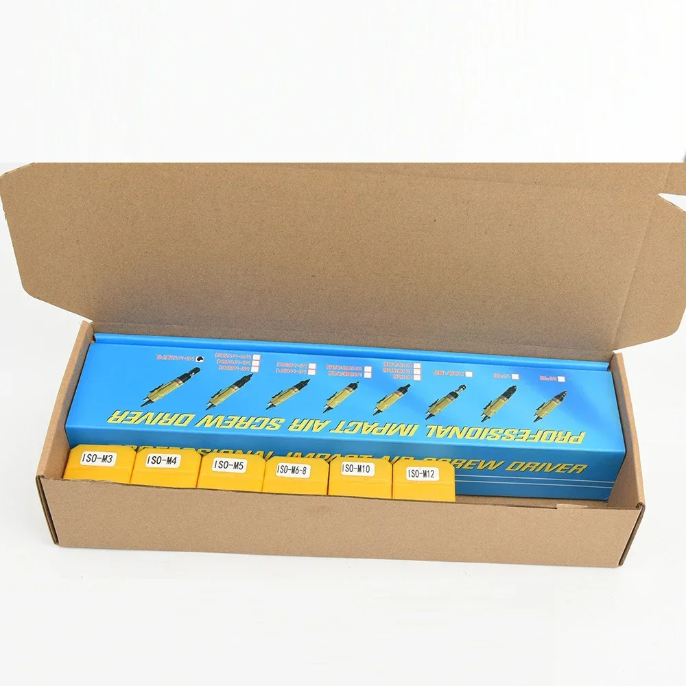 ISO M3-M12 Пневматический нарезной станок Воздушная дрель Нарезной инструмент для