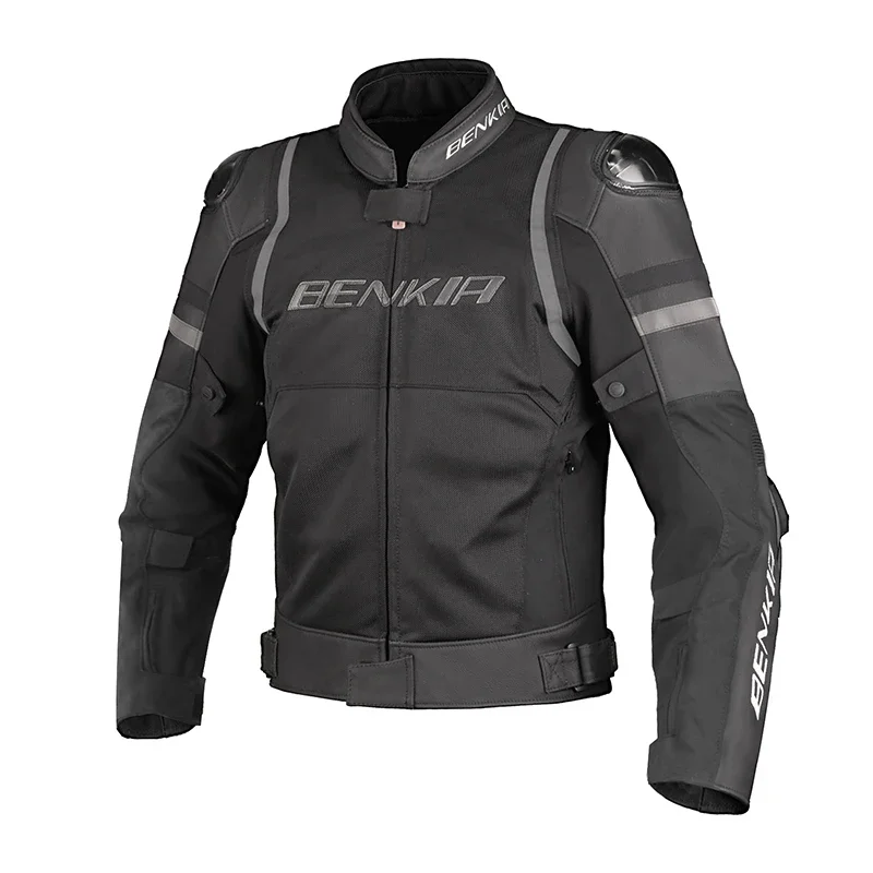 BENKIA куртка мотоциклиста летняя осенняя для верховой езды сетка + Кожа Защита от