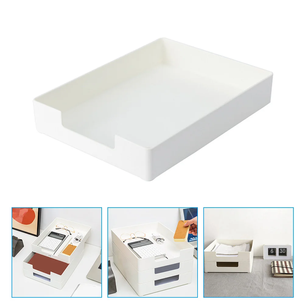 

Storage Box Household File Organizer Study Accessories Manager Multi-function Pp Students