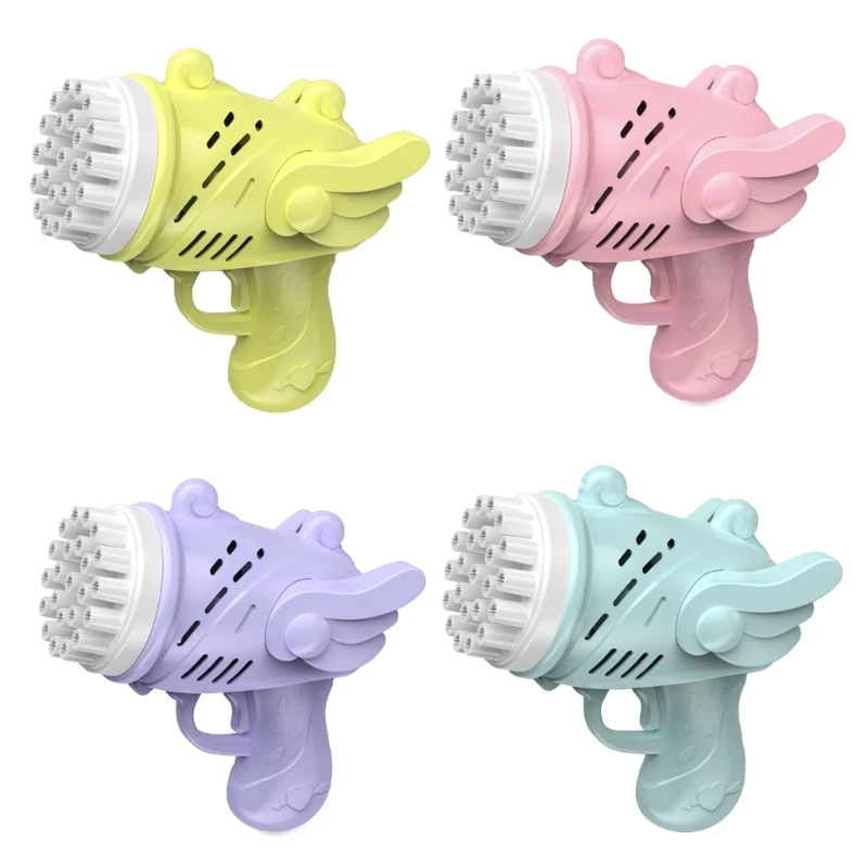 

Large Bubble Bubble Guns for Kids Pastel Color Bubble Guns with Lights
