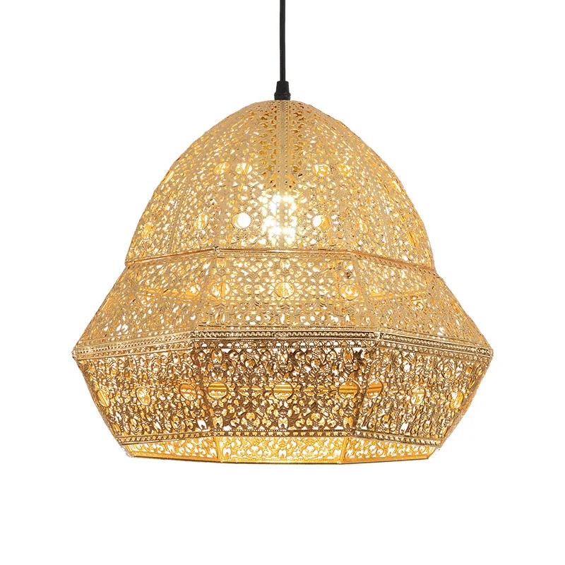 

Gold Metal Modern Chandelier Lights Hanging Pendant Ceiling Lamps Chandelier