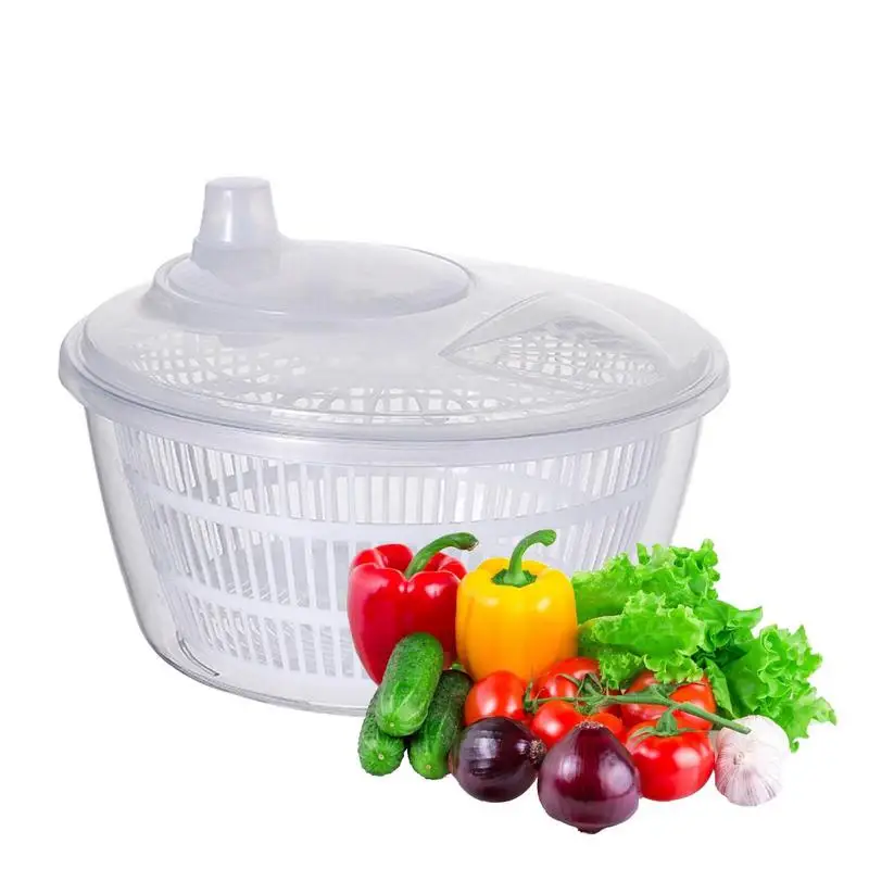

Салатный Спиннер, большая мойка для фруктов, очиститель салата, Спиннер, сушилка для овощей, безопасный практичный и эффективный очиститель салата для сушки