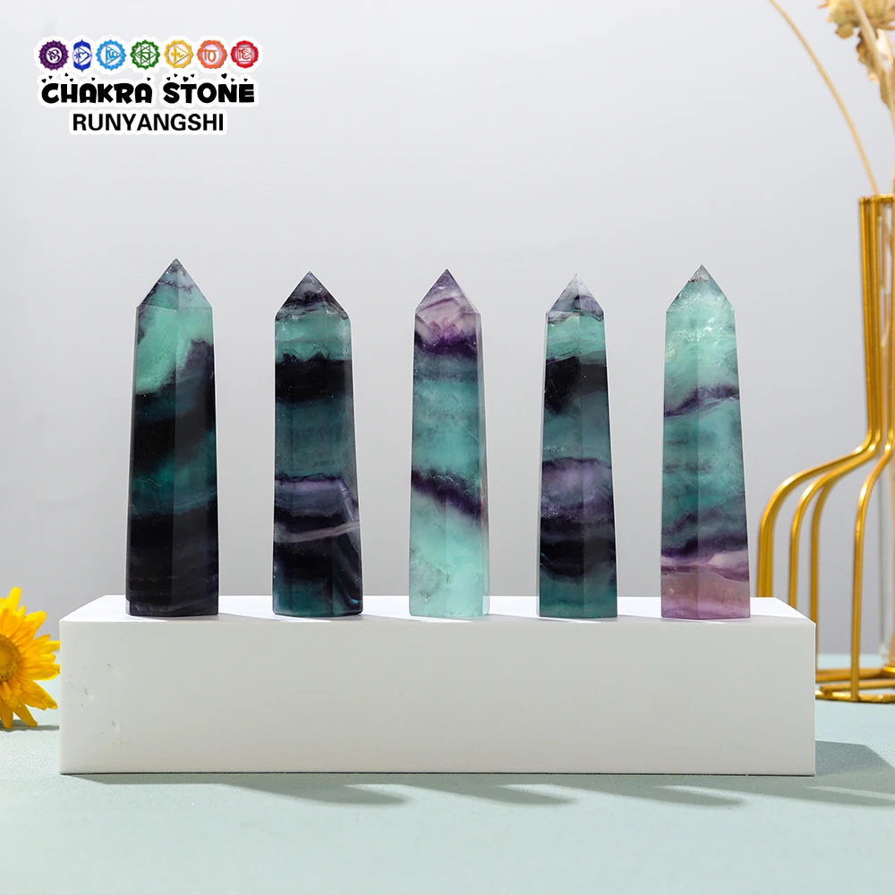 

Натуральное заживление радуги, цвет радуги, жезл для рейки, чакра, фиолетовый цвет, стиль фэншуй, ремесла, украшение для дома