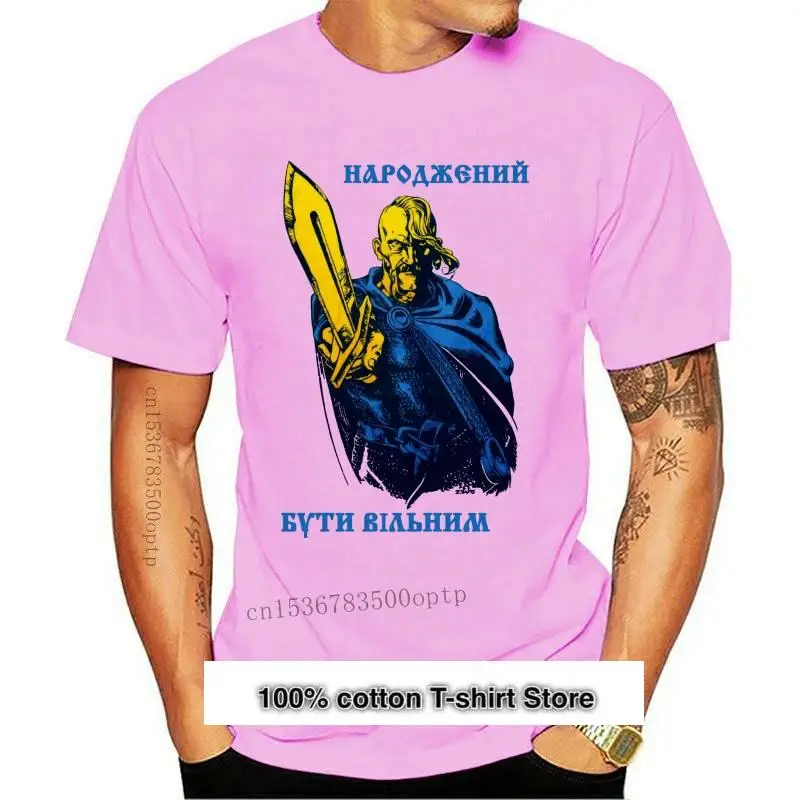 

Camiseta de hombre con cosack ucraniano de New Born To Be Free