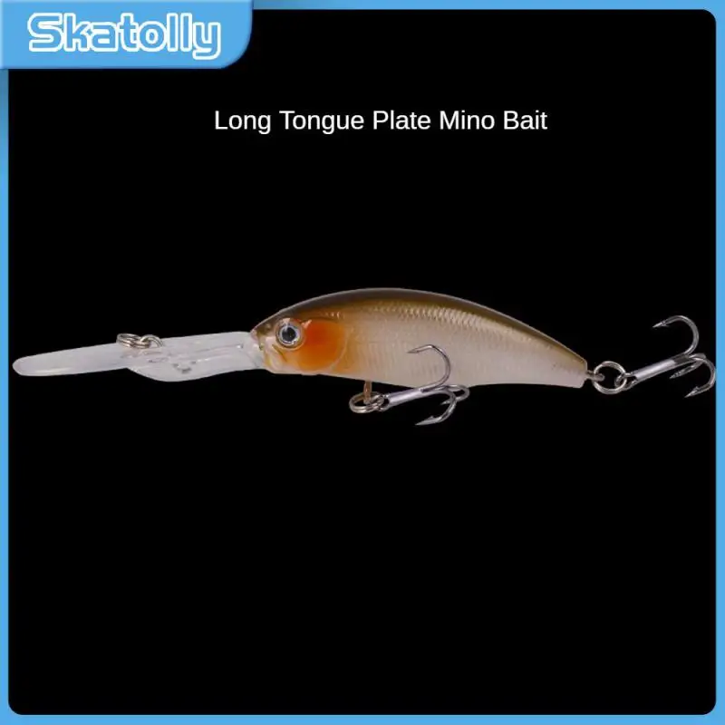 

High-quality Hard Lure Middle-swimming Fish Floating Bait Fishing Fake Bait Long Tongue Plate Lure