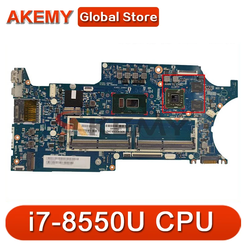 

100% NEW For HP pavilion X360 15-CR 15T-CR Laptop motherboard i7-8550U L20842-001 L20842-601 17895-1 448.0EH09.0011