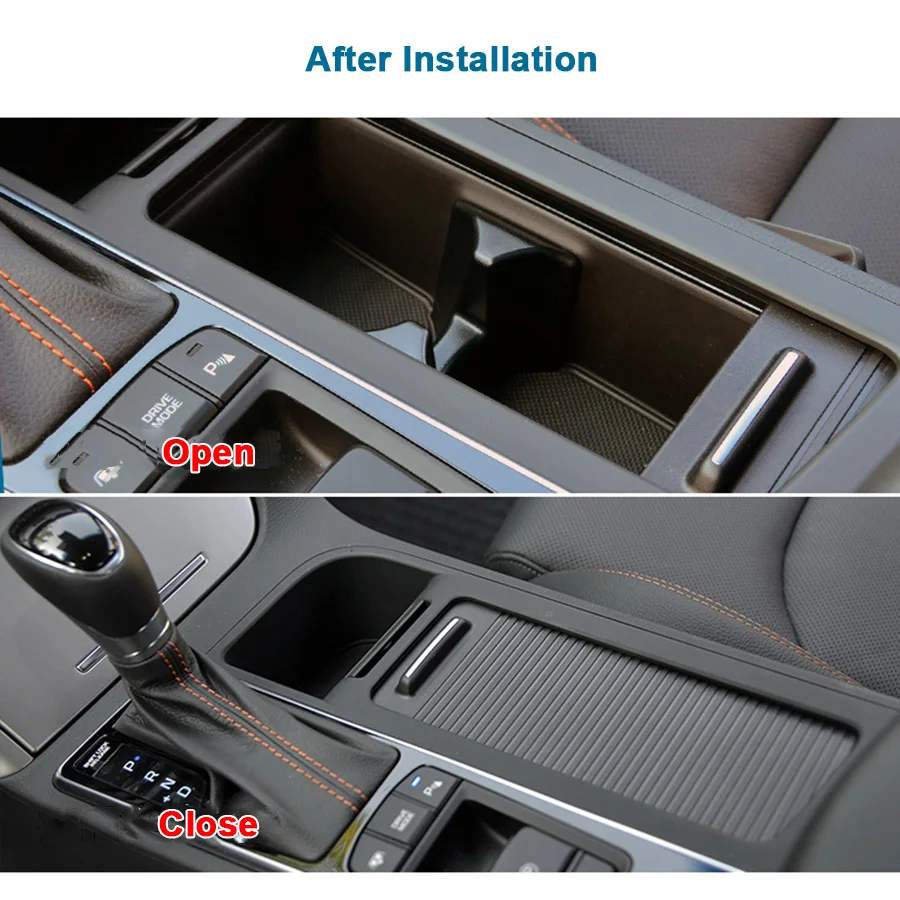 Подставка под стаканы для воды в салоне автомобиля центральная консоль слайдер