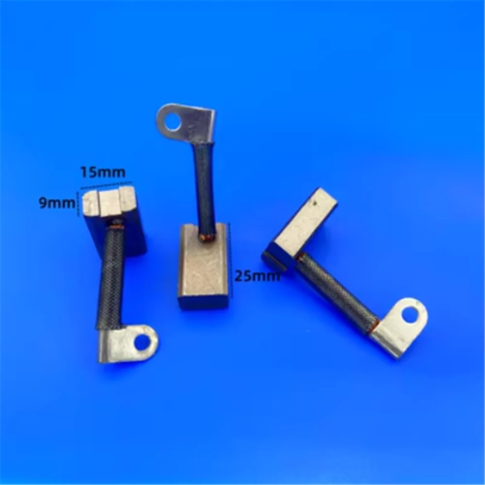 2 шт. карбоновая щетка для вилочного погрузчика 9 х15х25 мм