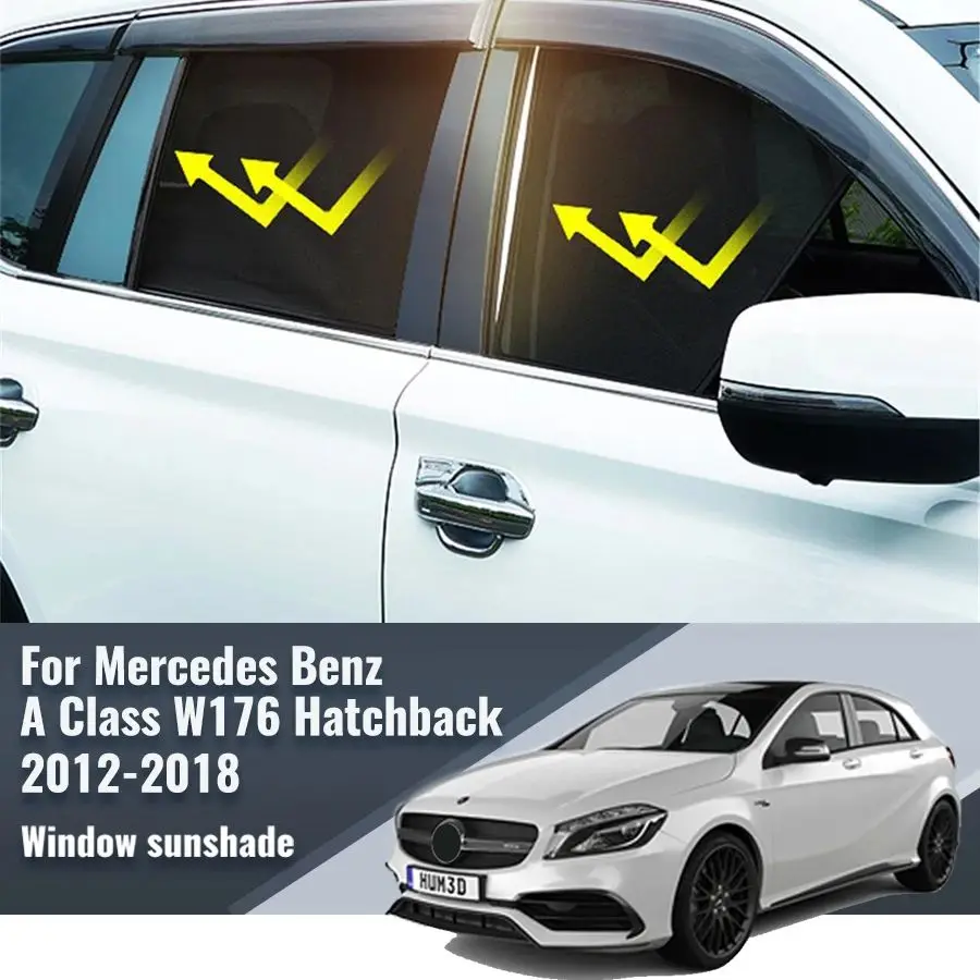 Для Mercedes Benz A Class W176 2012-2018 A180 A200 A250 A45 автомобильный солнцезащитный козырек