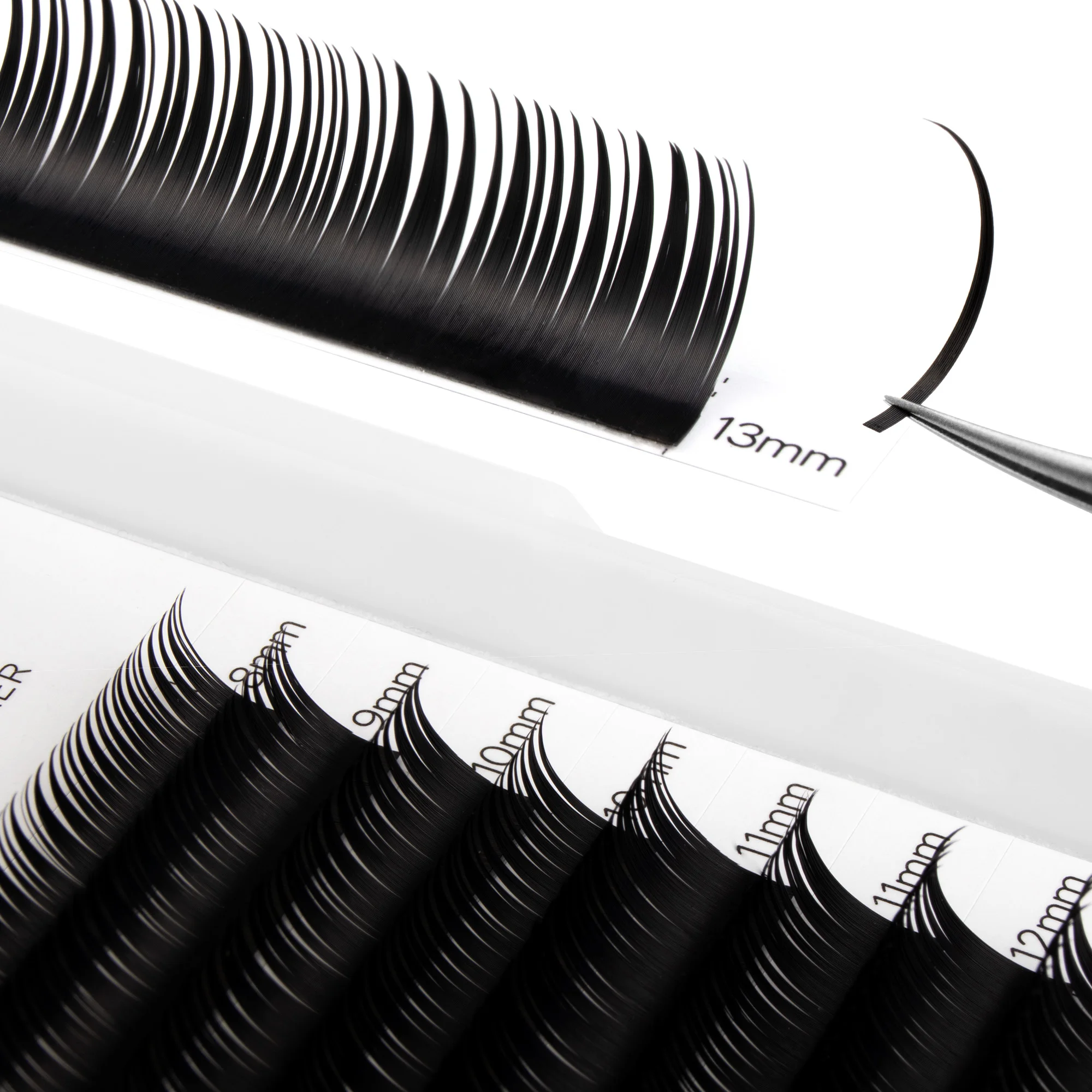 Фото Befer Beauty Манга Стиль Косплей Наращивание ресниц Аниме Ресницы 8-15 мм C/D Curl Мокрые регулируемые ширины Наращивание ресниц Поставщик №3