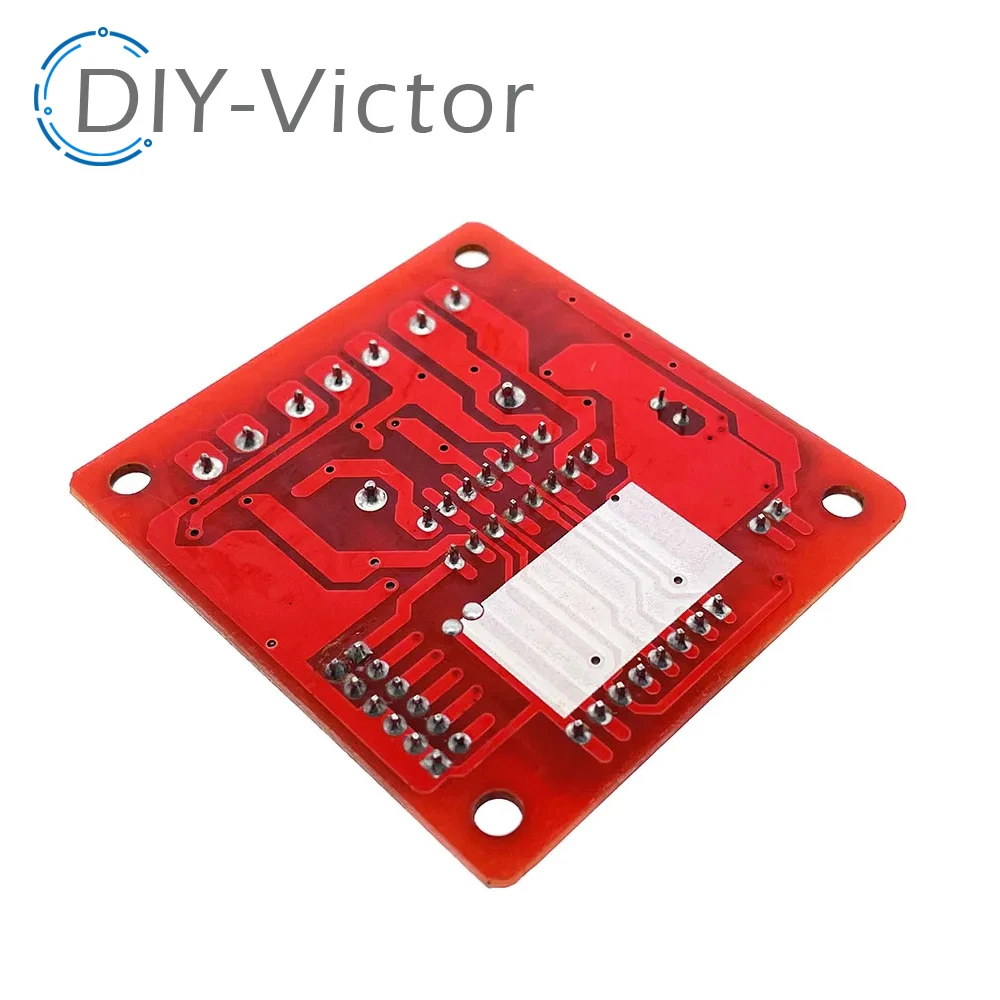 Плата контроллера двигателей L298N New Dual H Bridge DC Stepper Motor Drive для Arduino, шагового мотора, умной машины и робота