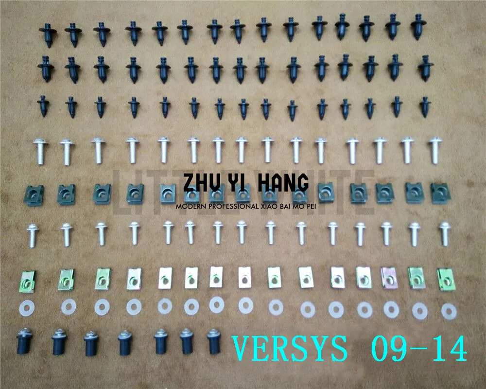 

Комплект обтекателей болты для кузова винты для Kawasaki VERSYS (650cc) 2009-2014