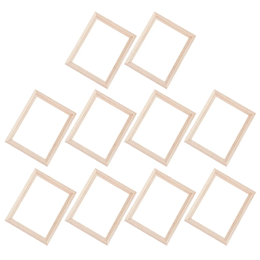 10 шт. мини-рамка для фото модель дома поделки микро-мир макет реквизит украшение