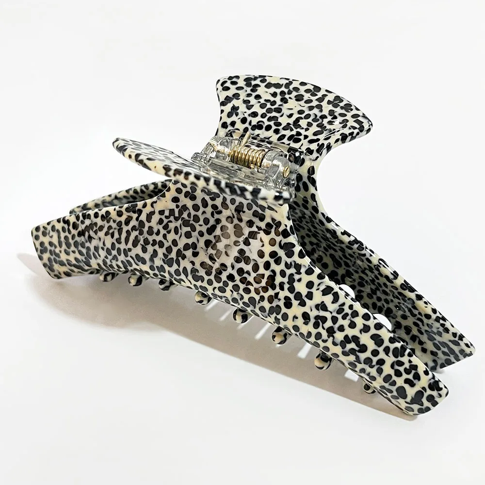 

Peri'sBox 3 colors Turtle Acetate Hair Jaw Extra Large Tortoise Hair Claw for Thick Hair