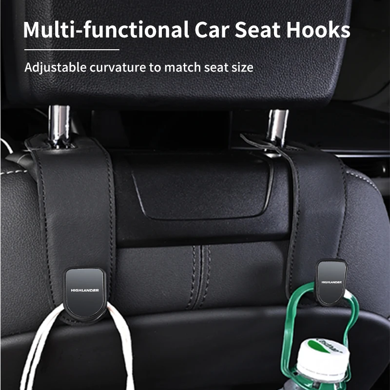 Крючок на спинку автомобильного сиденья автозастежка сумка-органайзер вешалка