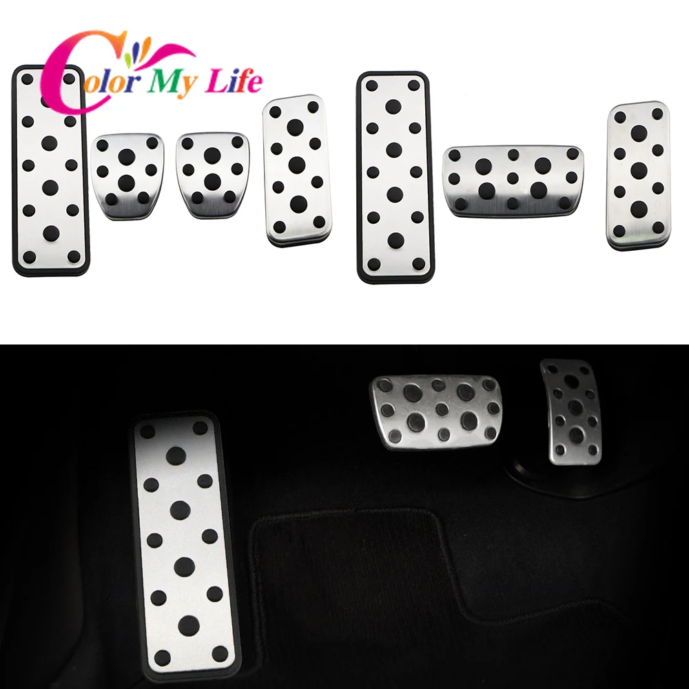 

Автомобильные педали для Subaru Forester 2003-2005 Legacy 2004-2014 Outback 2004-2006, искусственная крышка из нержавеющей стали