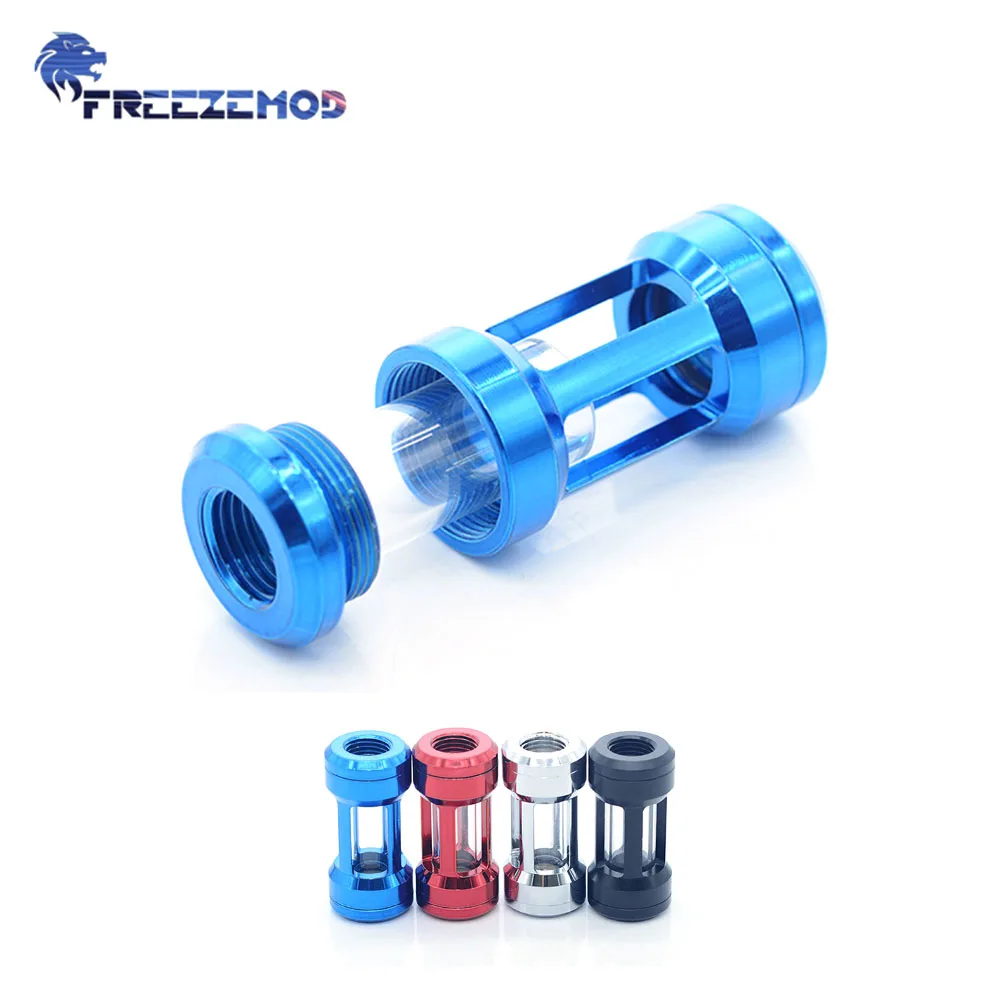 

FREEZEMOD Filter Composite Large Visible Area Double Internal Tooth Stop Valve Water Flow Valve Dual Inner Copper Water Cooler