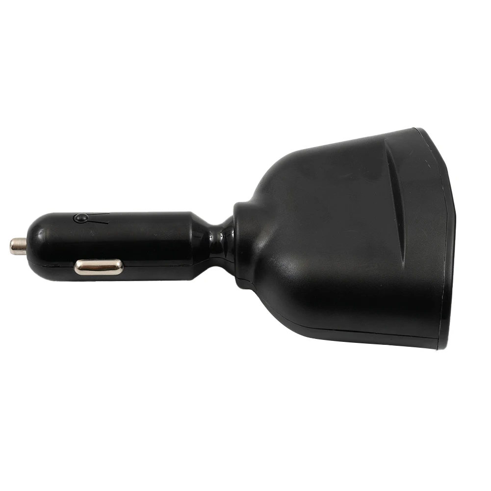 

Car Accessories Car Charger Constant Current Double Barrel LED Digital Display ABS+PC Black For Car SUV Off-road Truck Etc