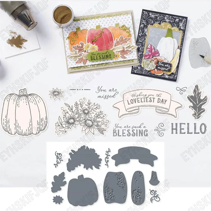 

Flower Metal Cutting Dies Silicone Stamps Scrapbooking New Make Photo Album Card Diy Paper Embossing Craft Supplies 2022