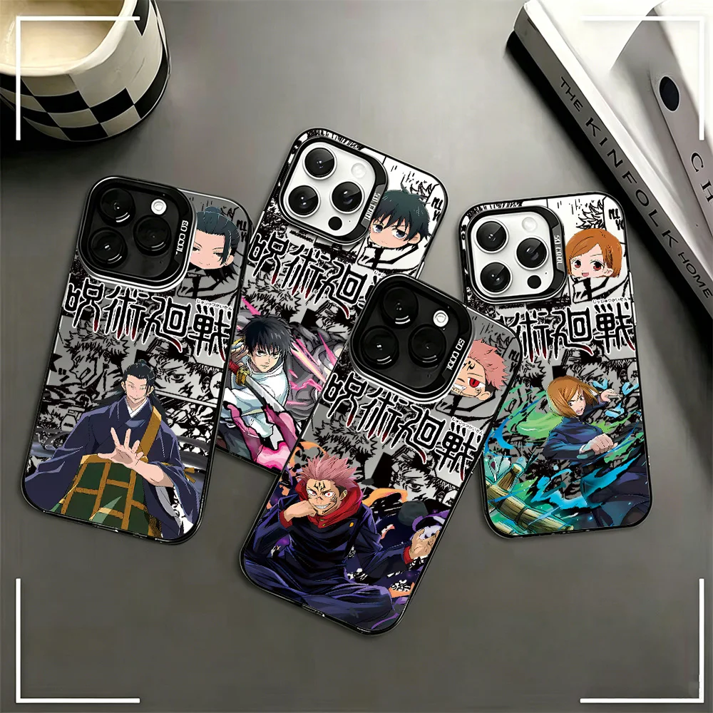 Фото Новый крутой чехол для телефона Gojo Satoru Toji для Xiaomi Redmi Note 7 8 9 9S 10 11 12 13 14 15 Pro Plus 4G 5G, матовая задняя крышка с защитой от падений №1