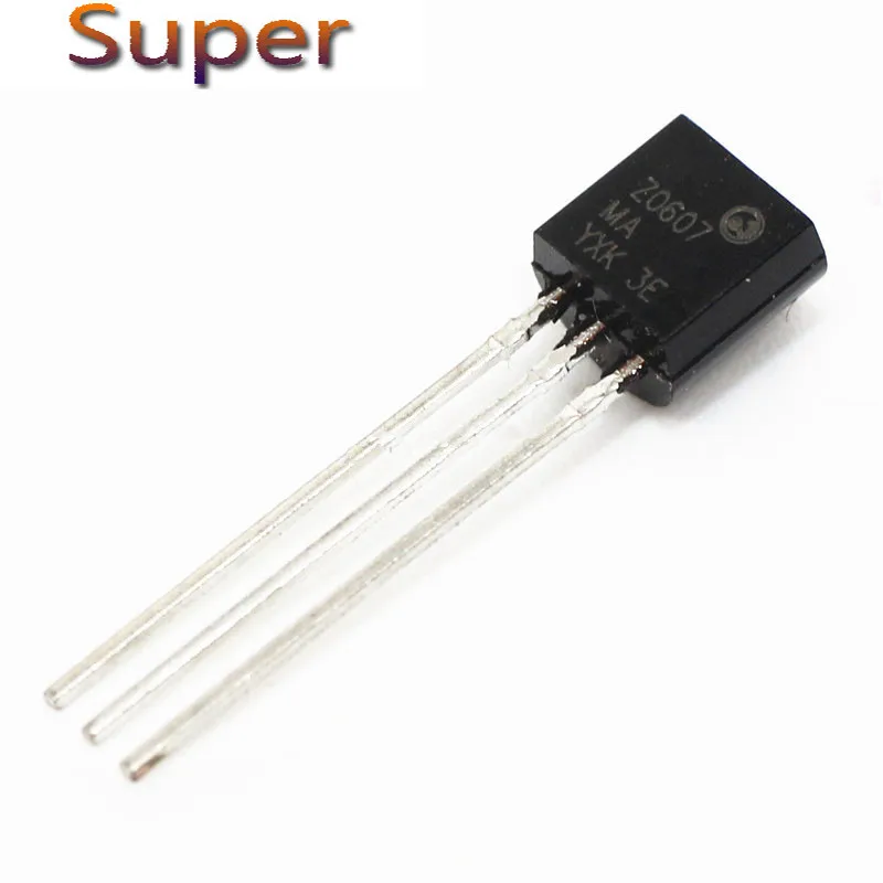 

10pcs/lot New Z0607 Z0607MA TO-92 TRIAC 0.8A/600V