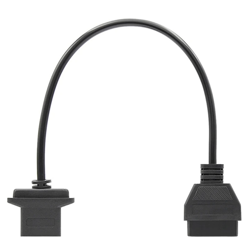 

For Chrysler 6Pin To 16Pin Cable OBD II Diagnostic Interface 6Pin To OBD2 16 Pin Adapter Works For Auto Car