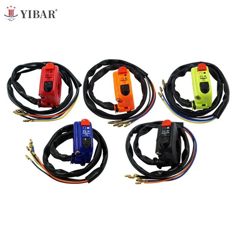 

Universal 7/8" Handlebar Motorcycle Mount Start Stop On Off Button Side Right Switch ATV Motor Bike Accessories Motorcycle Parts