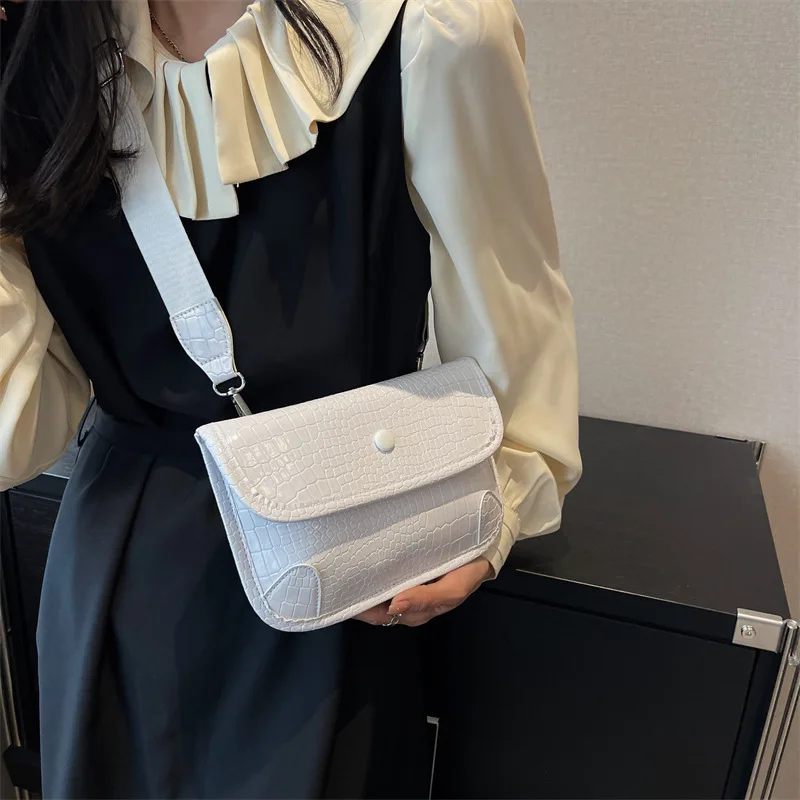 Texture Lychee Patterned PU Chest Bag Waistpack Fashion Single-shoulder Crossbody Bags Commute Mobile Phone Key Portable Storage