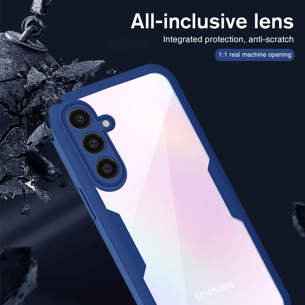 Двухсторонний защитный чехол для Samsung Galaxy A55 360 ° Samsang Samung A 55 55A SamsungA55