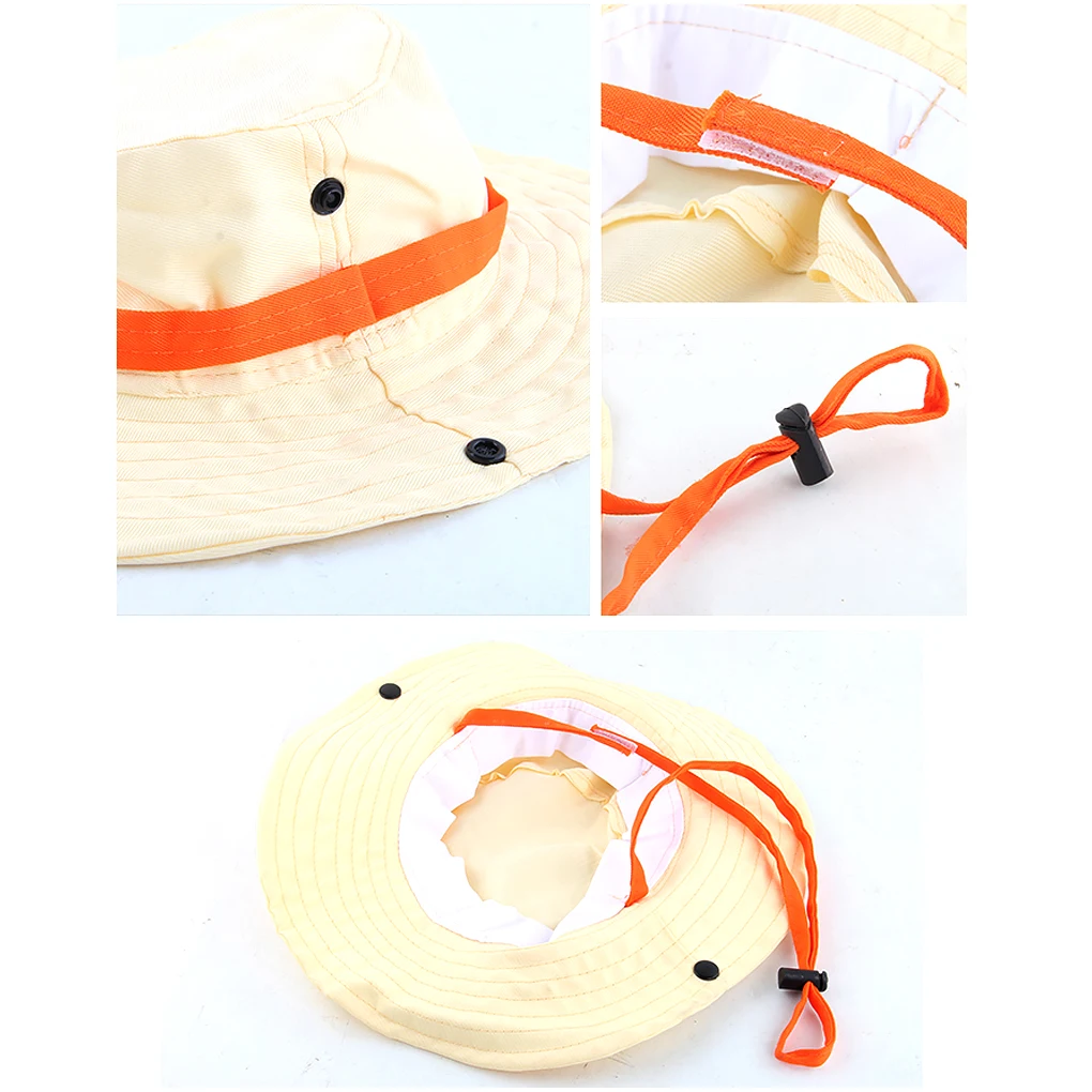 Комплект из приключенческие костюмы и шляпы с несколькими карманами для