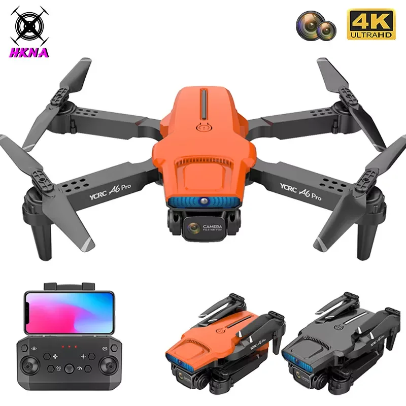 

Квадрокоптер с двойной камерой 4k HD, Wi-Fi, Fpv