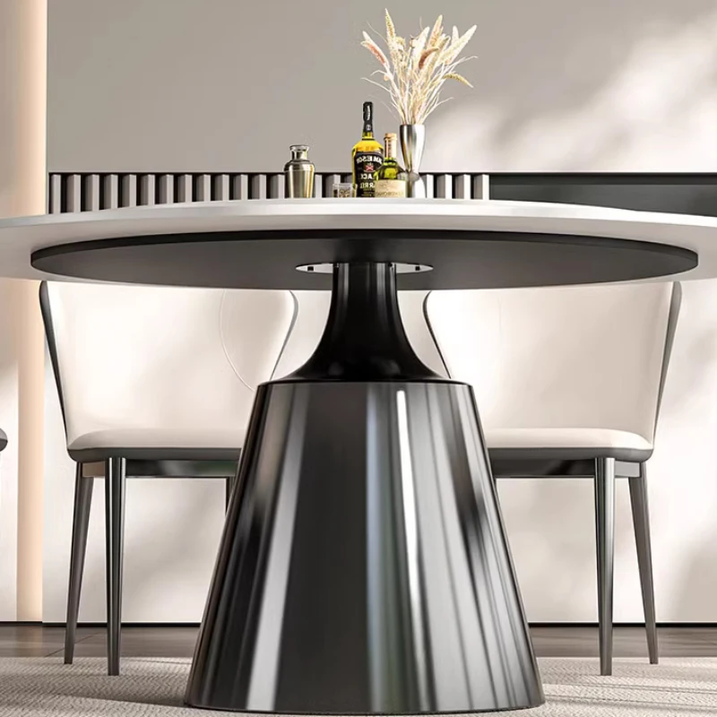 Наборы обеденных столов Обеденный стол Овальный Роскошный Современные комнаты