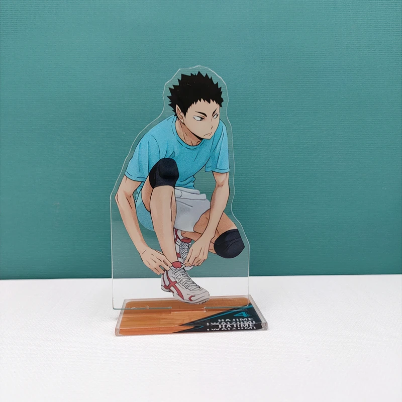 Фото Игра Haikyuu! Iwaizumi Hajime Oikawa Tooru Tetsurou Kuroo Косплей стоячий знак акриловый аниме амбимут №3