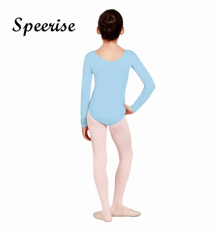 Speerise детский гимнастический трико с длинными рукавами для девочек купальник из